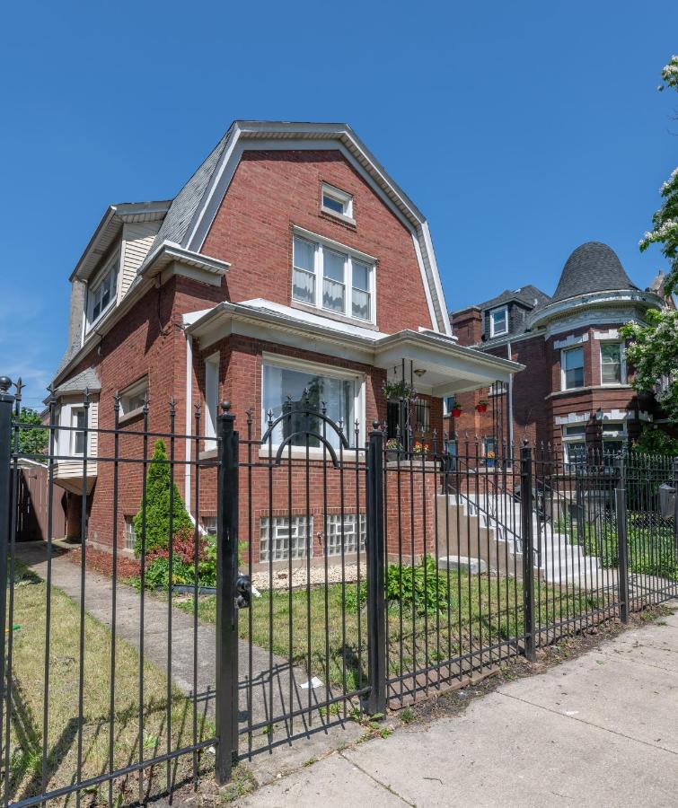 Spacious 5-Br House Near Transit W Parking Chicago Exterior foto