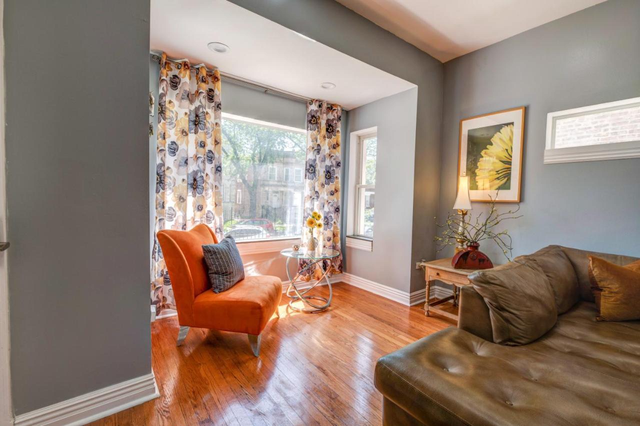Spacious 5-Br House Near Transit W Parking Chicago Exterior foto
