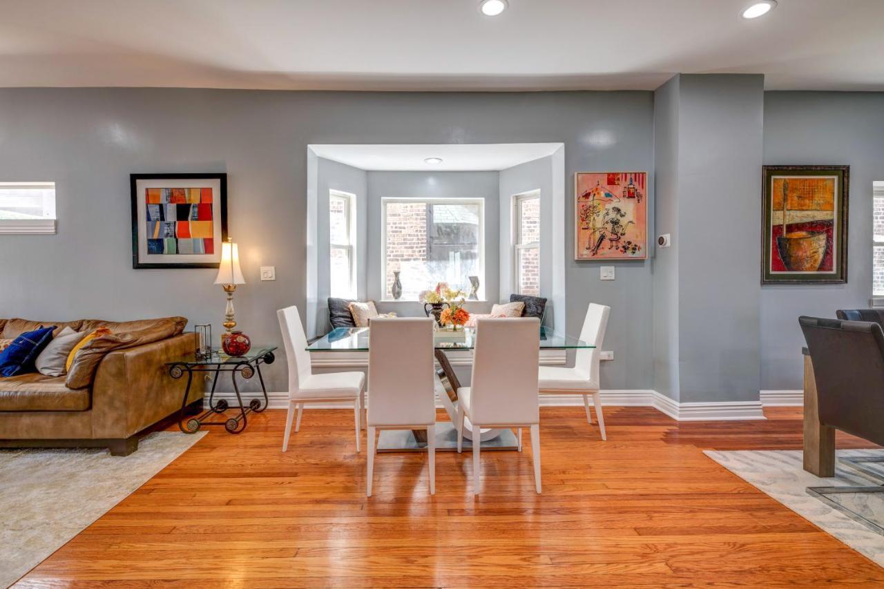 Spacious 5-Br House Near Transit W Parking Chicago Exterior foto