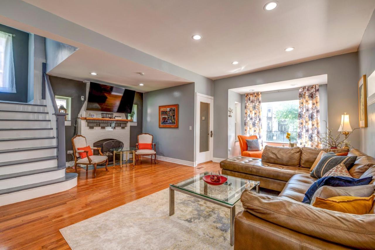 Spacious 5-Br House Near Transit W Parking Chicago Exterior foto